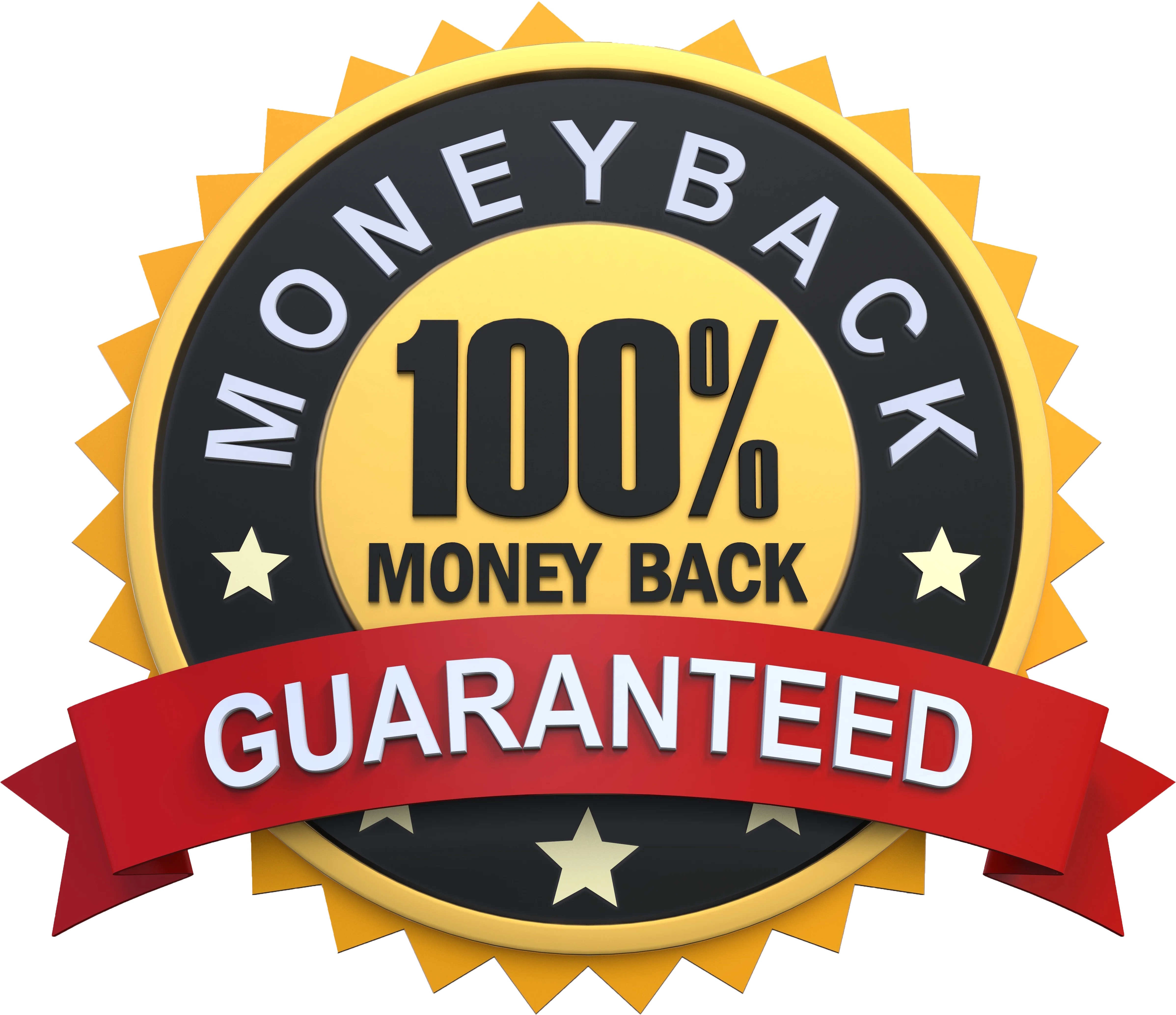 100% Money Back Guarantee